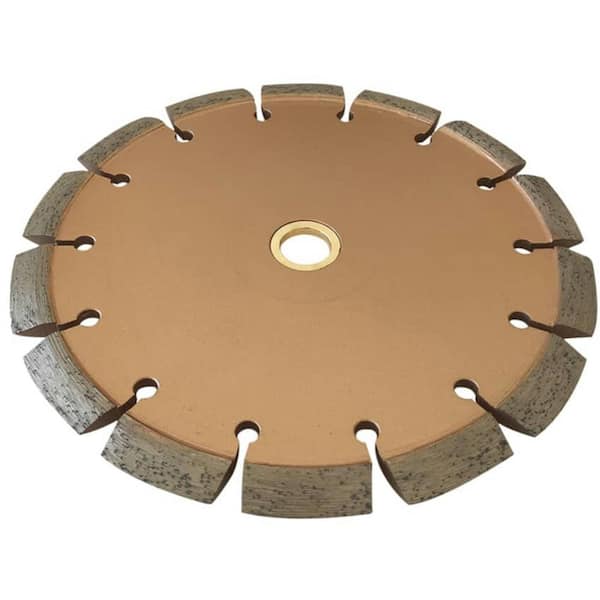 EDiamondTools 7 in. Concrete or Asphalt Repair, Segmented Rim, Crack Chaser Diamond Blade, 1/4 in. Crack Width, 7/8 in.-5/8 in. Arbor