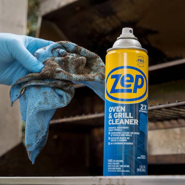 ZEP 19 oz. Heavy-Duty Oven and Grill Cleaner (Case of 12) ZUOVGR19