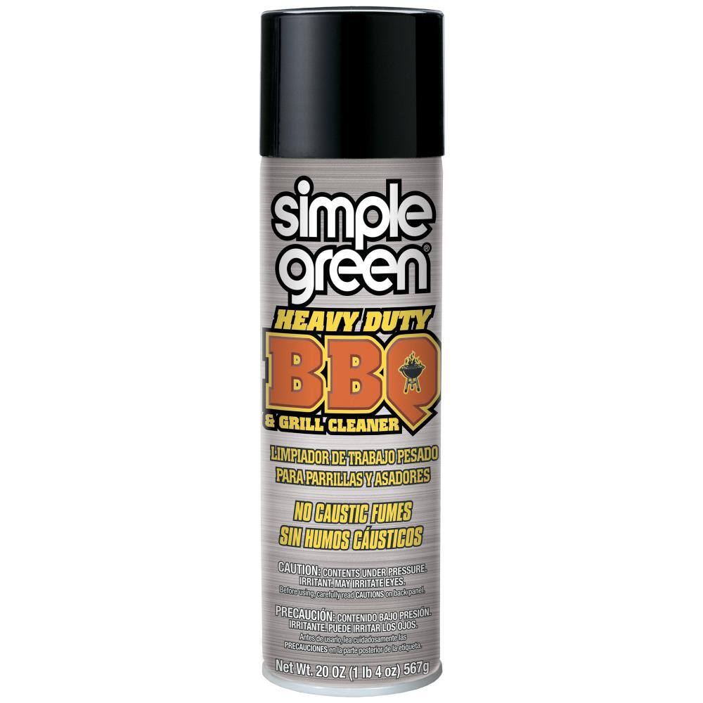 Simple Green 24 oz. Heavy-Duty Non-Aerosol BBQ and Grill Cleaner  0300000160034 - The Home Depot