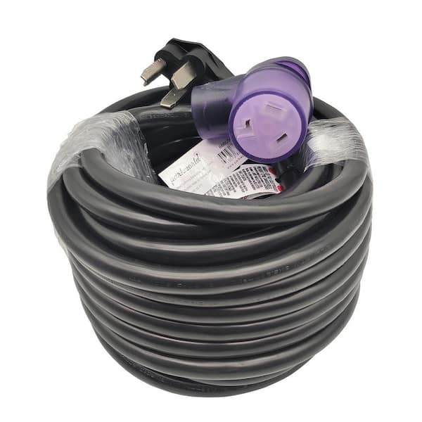 50 ft. 10/3 STW 30 Amp 3-prong Dryer Heavy-Duty NEMA 10-30 Extension Cord