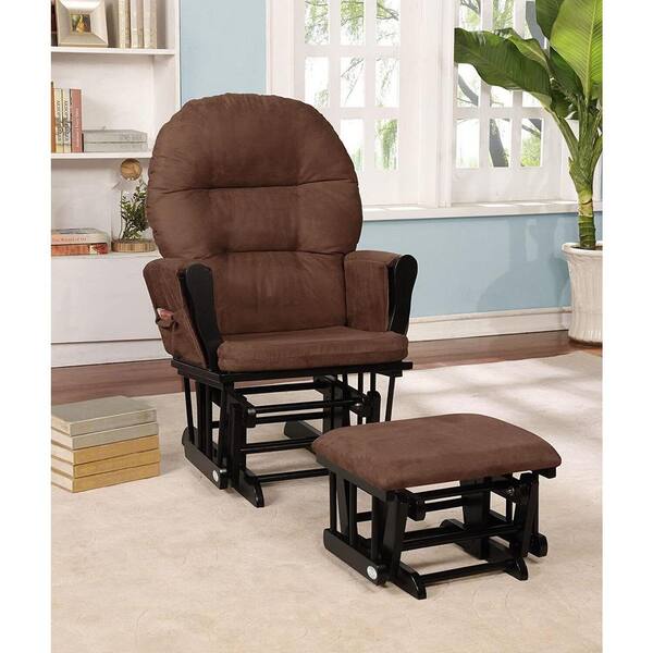 black nursery glider