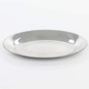 8 In. Cast Aluminum Stainless Steel Commercial Sizzling Platter