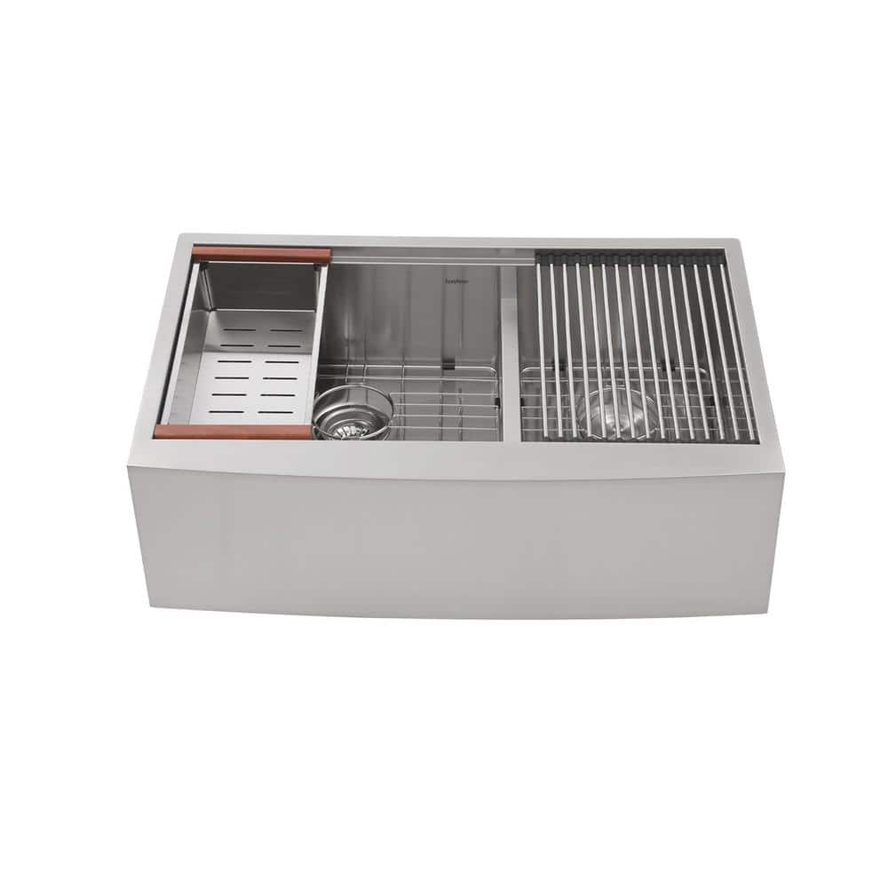 Have a question about matrix decor 16Gauge Stainless Steel 33 in