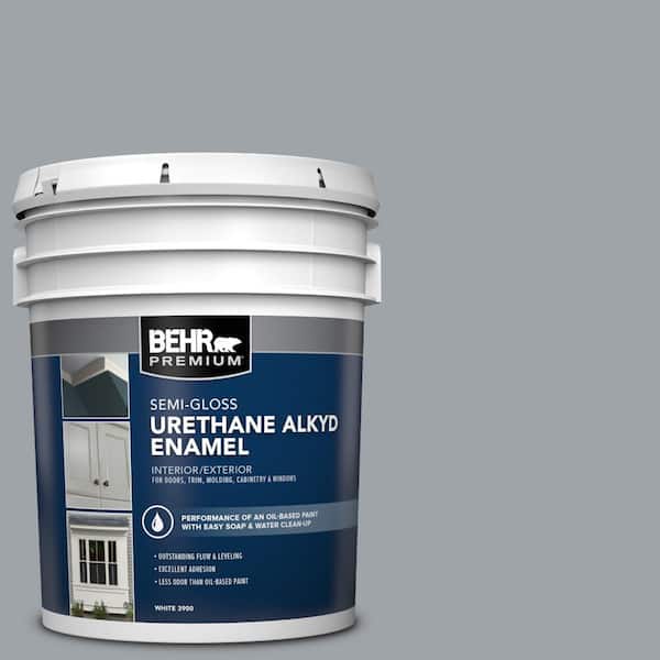 5 gal. #N510-4 Supernova Urethane Alkyd Semi-Gloss Enamel Interior/Exterior Paint