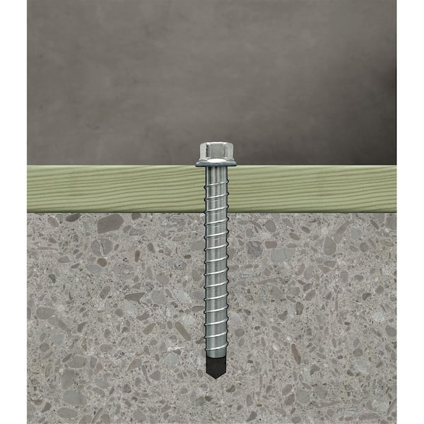 Titen HD 1/2 in. x 6 in. Mechanically Galvanized Heavy-Duty Screw Anchor