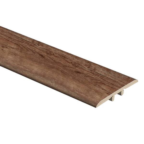 Unbranded Highland Pine 5/16 in. Thick x 1-3/4 in. Wide x 72 in. Length Vinyl T-Molding