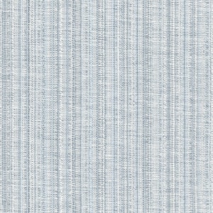 A-Street Prints Kantera Blue Fabric Texture Textured Non Woven Wallpaper  Roll 4120-26840 - The Home Depot