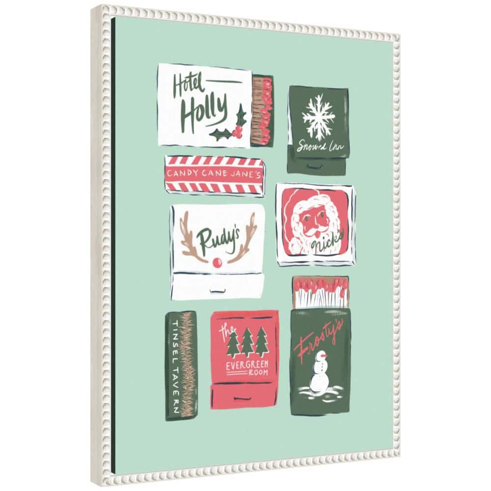 "Sylvie ""Holiday Matchbooks"" by Krissy Mast Holiday Framed Art Print 24 in. x 18 in." price history on PriceWatchPro