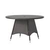 Unbranded Brown Round Wicker Outdoor Dining Table OUT-D-313
