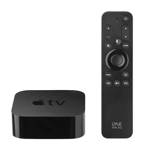 3-Device Apple TV Remote, Black