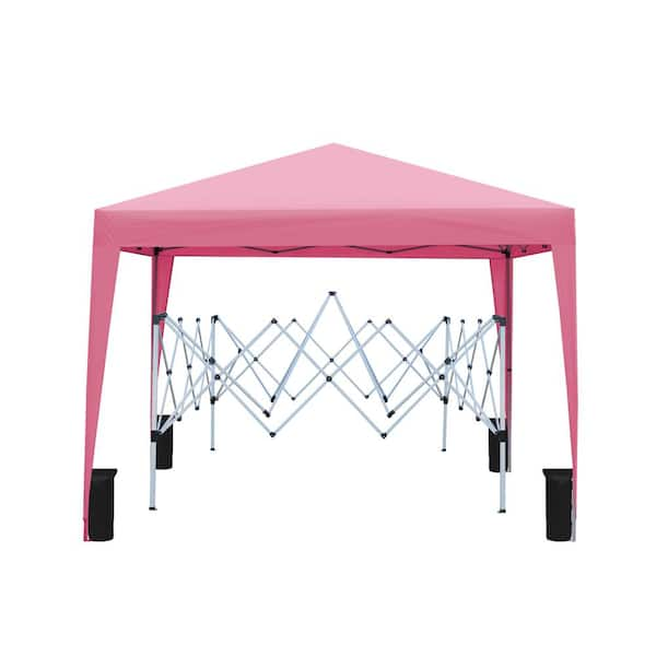 10 ft. x 10 ft. Outdoor Pop Up Gazebo Canopy Removable Sidewall with ...