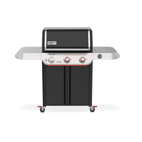 Genesis Smart EX-325W 3-Burner Liquid Propane Gas Grill in Black with Wi-Fi Enabled Digital Thermometer