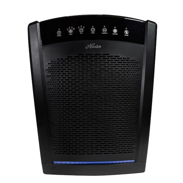 Hunter Large UVC Multi-Room Console Air Purifier in Black - 3