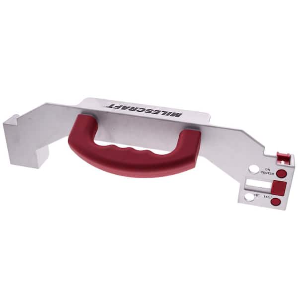 Frame Crafter-16 in. On-Center Stud Layout Tool. Quick Adjust to 15-1/4 in. Spacing, Aluminum Framing Jig