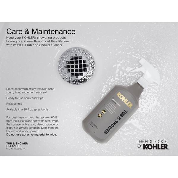 KOHLER Archer 60 in. x 60 in. Single Threshold Shower Base in Biscuit