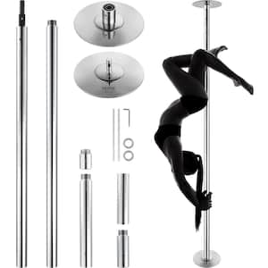 Dancing Pole Spinning Static Dancing Pole Kit Portable Removable Pole 45mm Pole Height Adjustable Fitness Pole