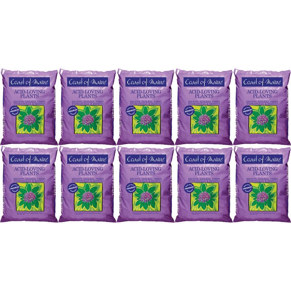 Coast Of Maine 20 Qt. Bag Organic Potting Soil For Acid Loving Plants ...