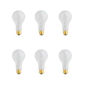 150-Watt High Lumen Frost A21 Medium E26 Soft White (2700K) Utility Incandescent Light Bulb (6-Pack)