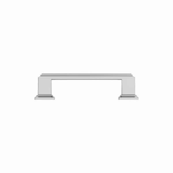 10-Pack Carrington 3 in. (76 mm) Center-to-Center Classic Polished Chrome Arch Cabinet Drawer Pulls