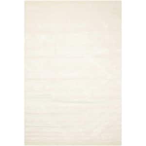 Twilight Ivory 10 ft. x 22 ft. Solid Contemporary Area Rug