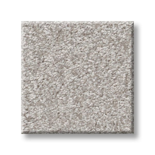 Lifeproof 8 in. x 8 in. Texture Carpet Sample - Rosemary III -Color Ginseng