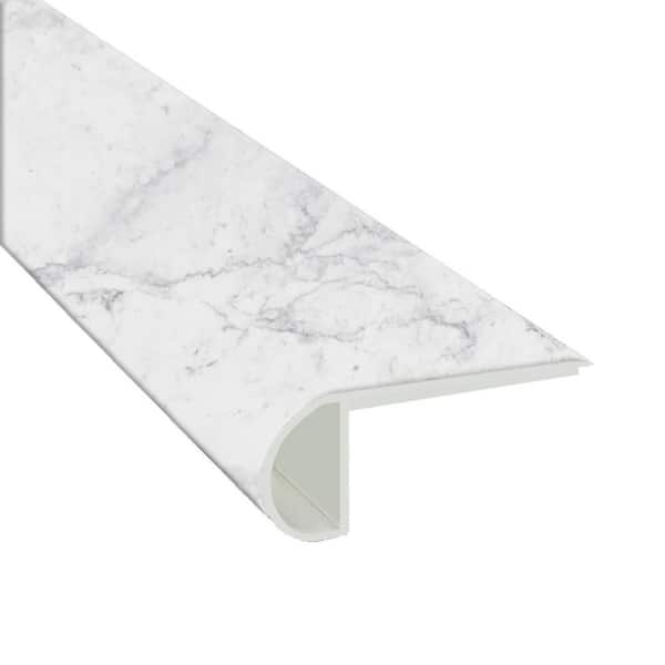 Avell 3/4 in. T x 2.75 in. W x 94 in. L Luxury Vinyl Flush Stair Nose Molding