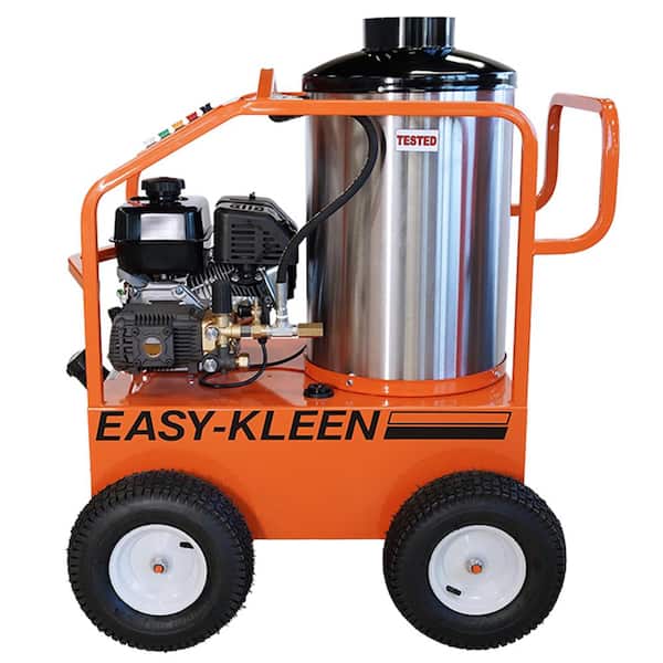 EASY-KLEEN Commercial 2700 PSI 3 GPM Gasoline Driven Hot Water Pressure Washer