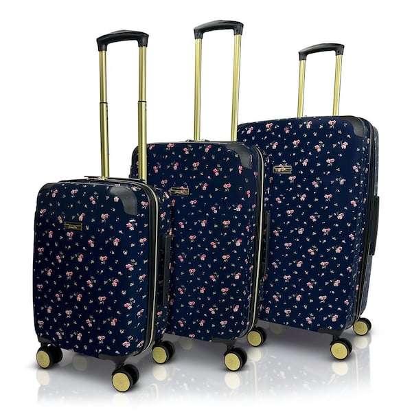 Jenni Chan Jenni Chan Floral 3-Piece Hardside Spinner Set