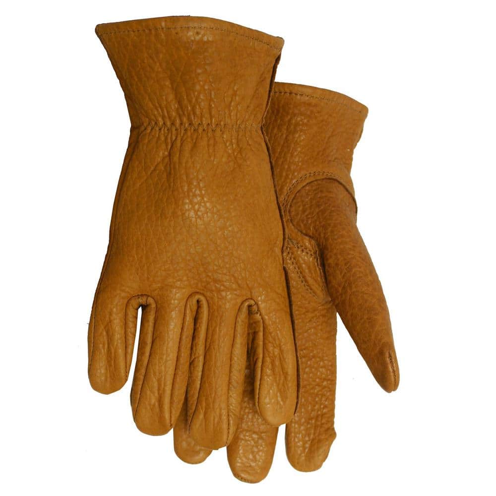UPC 072264065088 product image for Midwest Quality Gloves Smooth Grain American Buffalo Leather Glove, Brown | upcitemdb.com
