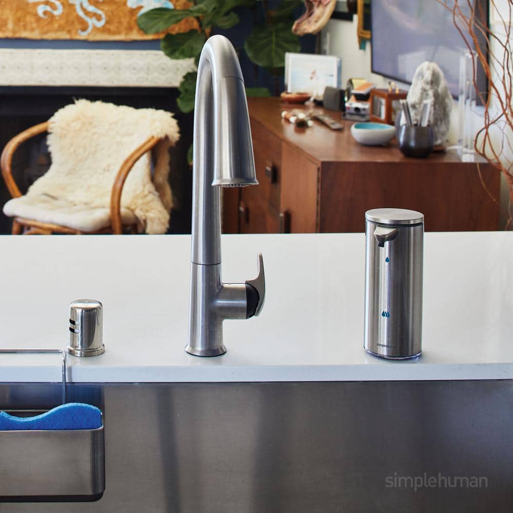 Stainless Steel Automatic Touch-Free Soap Dispenser