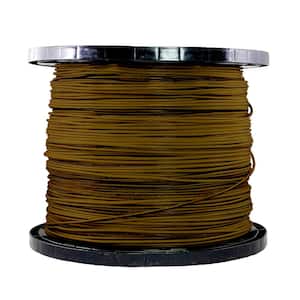 2,500 ft. 12 Gauge Brown Stranded Copper THHN Wire