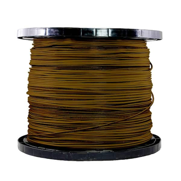 Cerrowire 2,500 ft. 12 Gauge Brown Stranded Copper THHN Wire