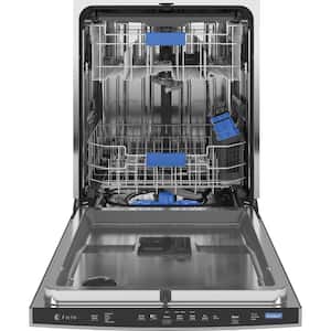 Profile 24 in. Built-In Top Control Fingerprint Resistant Stainless Steel Dishwasher with Microban Technology, 42 dBA