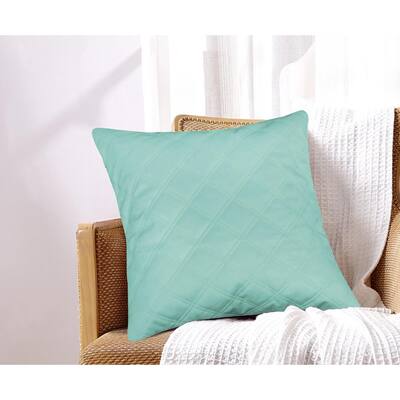 seafoam accent pillows