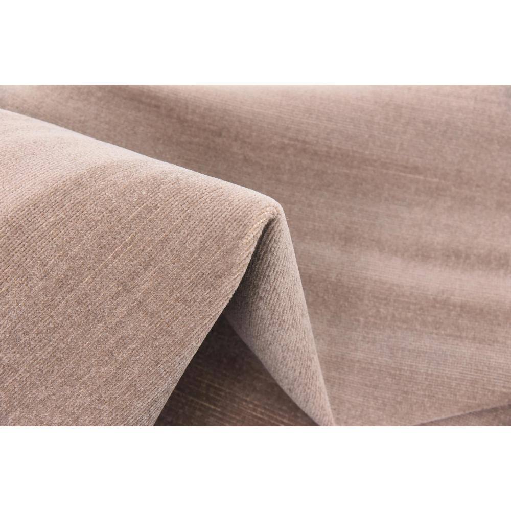 Light Brown SoHo Collection 6' x 9' Easy-Care Synthetic Rug