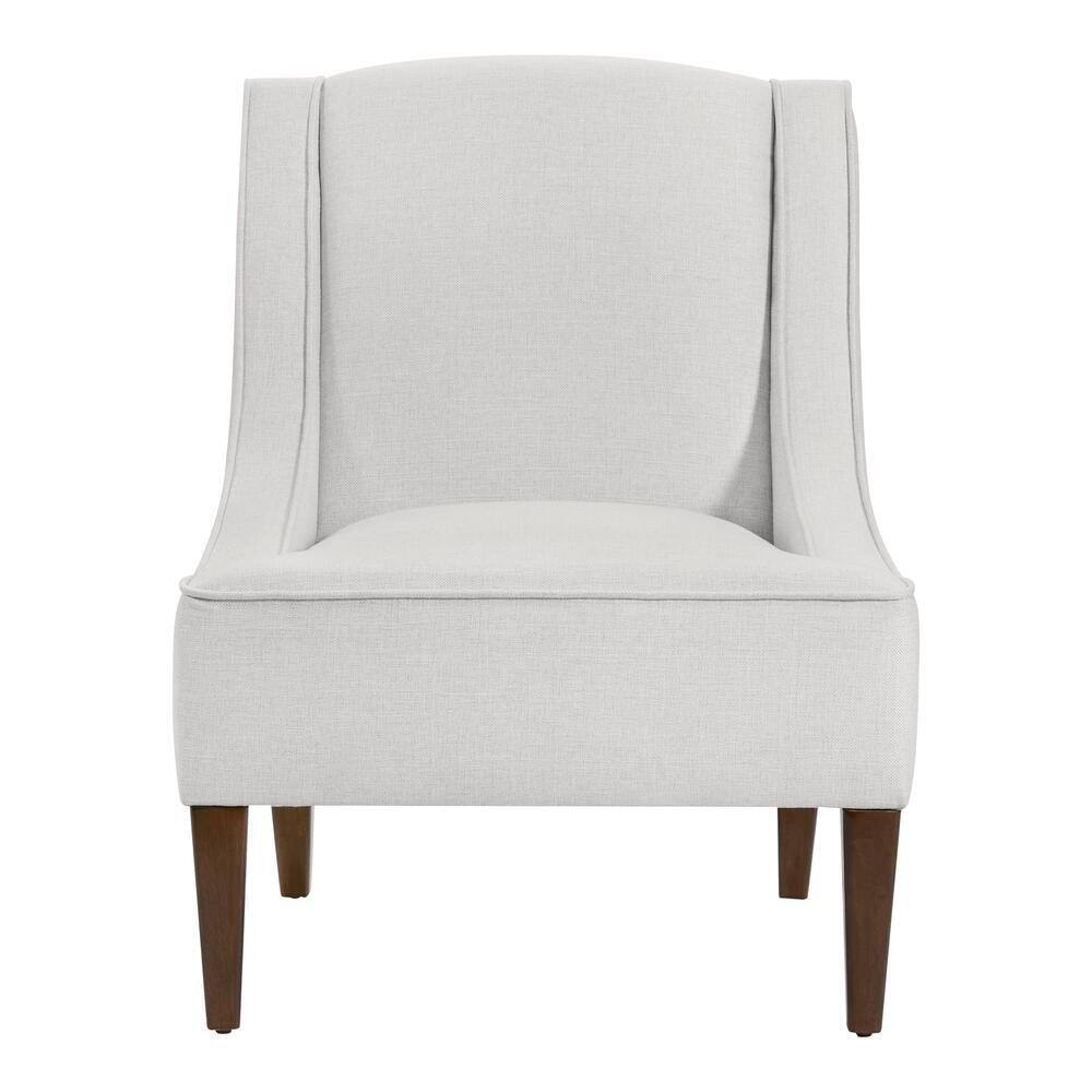 oatmeal colored accent chair