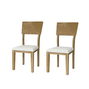 Rocio Natrual Farmhouse Design Solid Wood Dining Chair