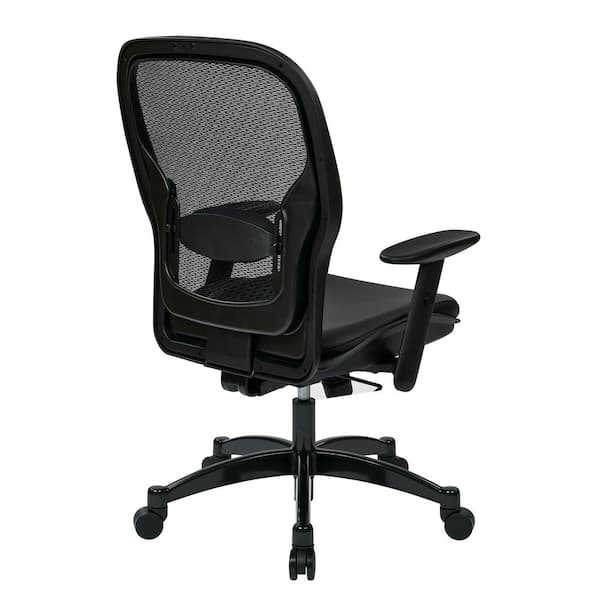 Space Seating Professional Black Breathable Mesh Back Chair