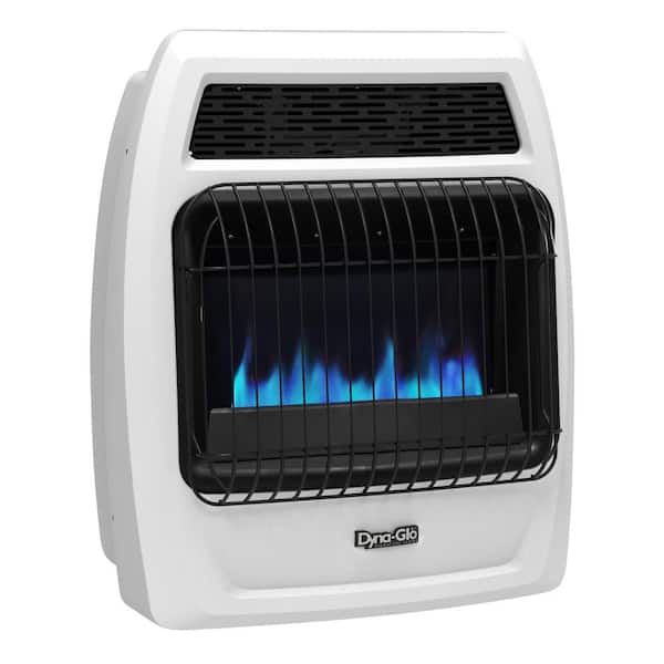 20,000 BTU Blue Flame Vent Free Liquid Propane Thermostatic Wall Heater