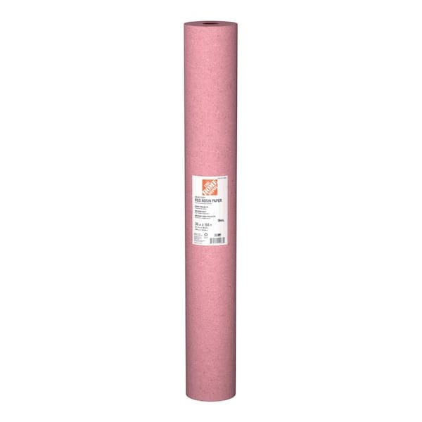The Home Depot 36 in. x 166 ft. Heavyweight Red Rosin Builders Paper