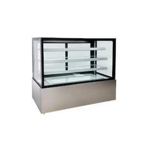 53.6 in. 23.6 cu. ft. Refrigerated Bakery Refrigerator Case 3 Shelf NSF EW670