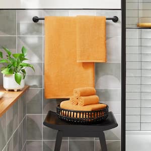 Cotton 4-Piece Cornbread Bath Towel Set