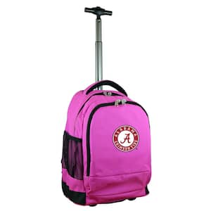 NCAA Alabama 19 in. Pink Wheeled Premium Backpack