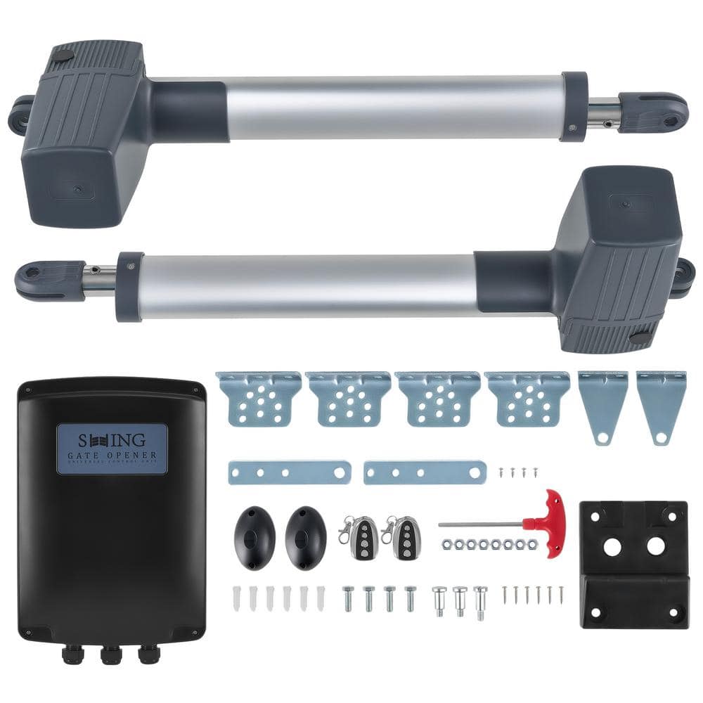 Doorado Dual Swing Automatic Gate Openers For Doors Up To 1300 Lbs 20 Ft With Remote Complete 3550