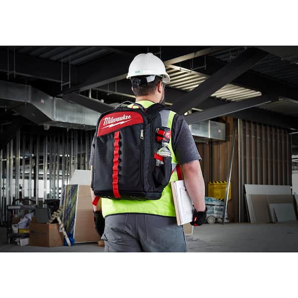ホームズ EX M4 2本 Milwaukee 14 in. Low Profile Tool Backpack 48-22-8202 - The Home Depot
