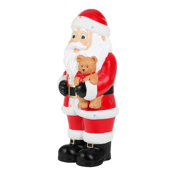 ★SANTA★ Home Accents Holiday 2.5 ft LED Santa 25DK01015 - The Home Depot