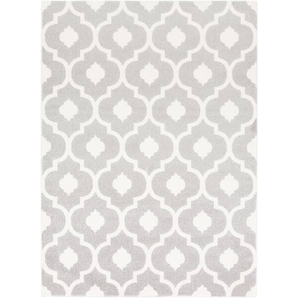 Artistic Weavers Hanamaki Medium Gray 7 ft. x 10 ft. Indoor Area Rug