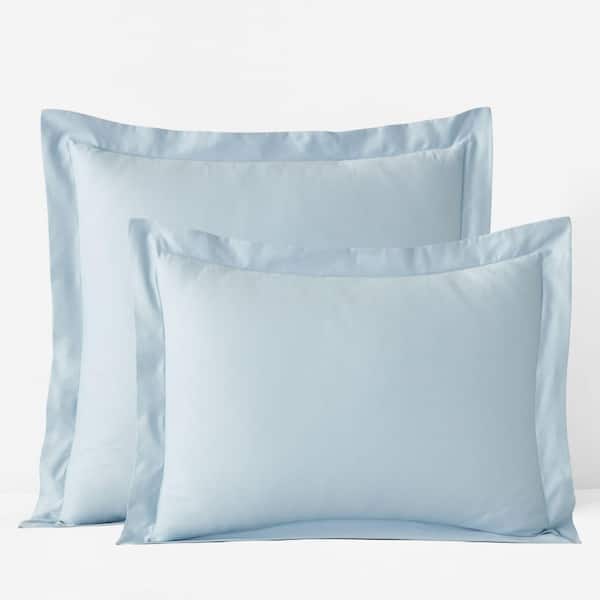 Legends Hotel Egyptian Cotton Sky Blue Sateen King Sham