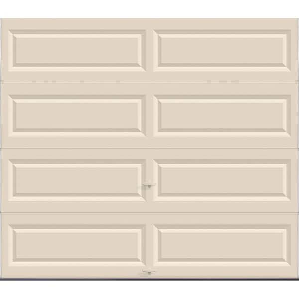 Non Insulated Solid Almond Garage Door, Home Depot Garage Doors
