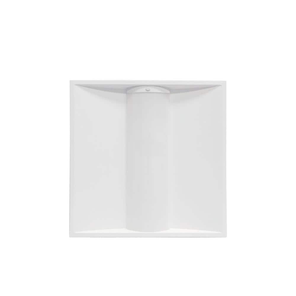 White 2 x 2 ft. LED Troffer Light 120-277V 40W 5200 Lumens ETL DLC Premium w/2.5mm Sensor Base(4 Pack) price history on PriceWatchPro